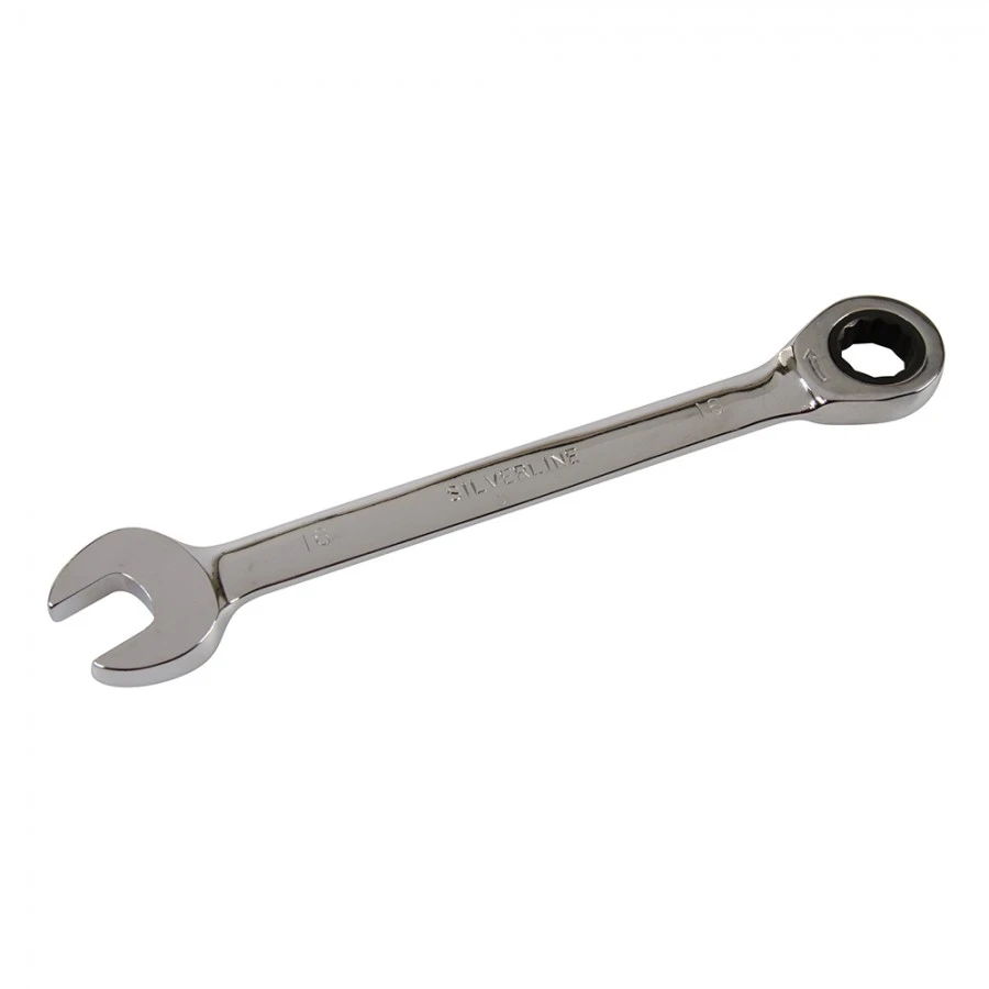 Silverline Fixed Head Ratchet Spanner 16mm 3 Silverline Fixed Head Ratchet Spanner 16mm