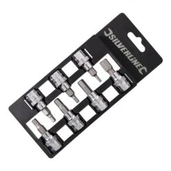 Silverline Hex Bit Set 3/8" Drive 7pce Hex 3 - 10mm