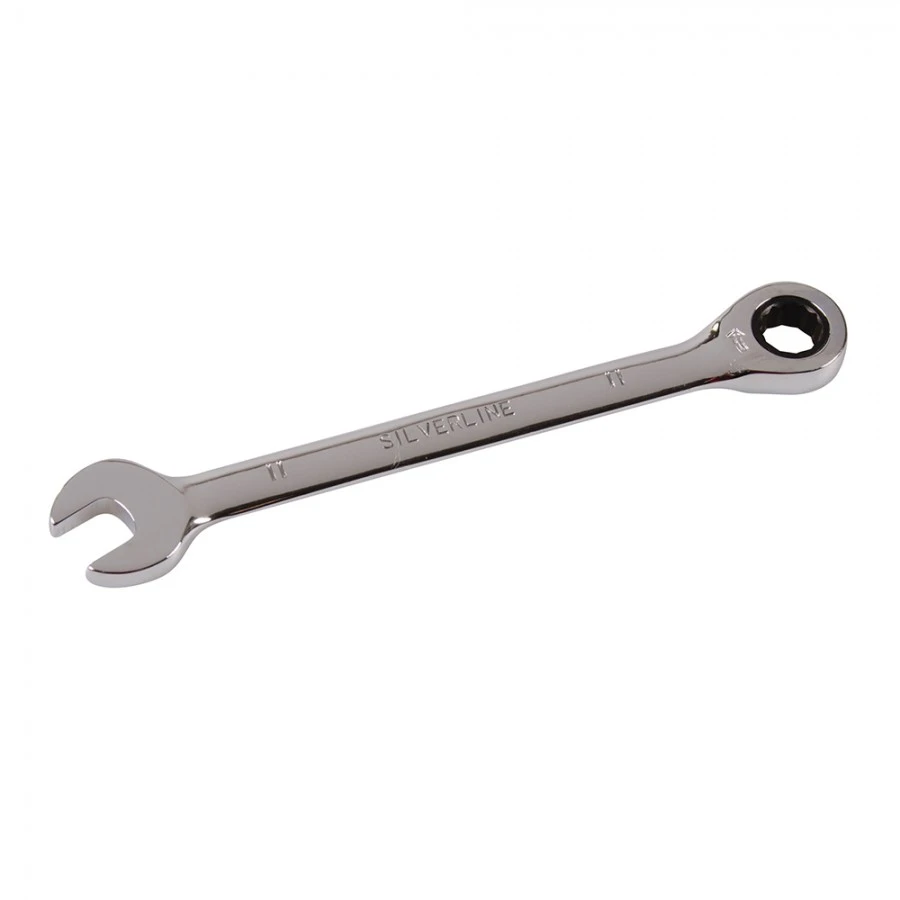 Silverline Fixed Head Ratchet Spanner 11mm 3 Silverline Fixed Head Ratchet Spanner 11mm