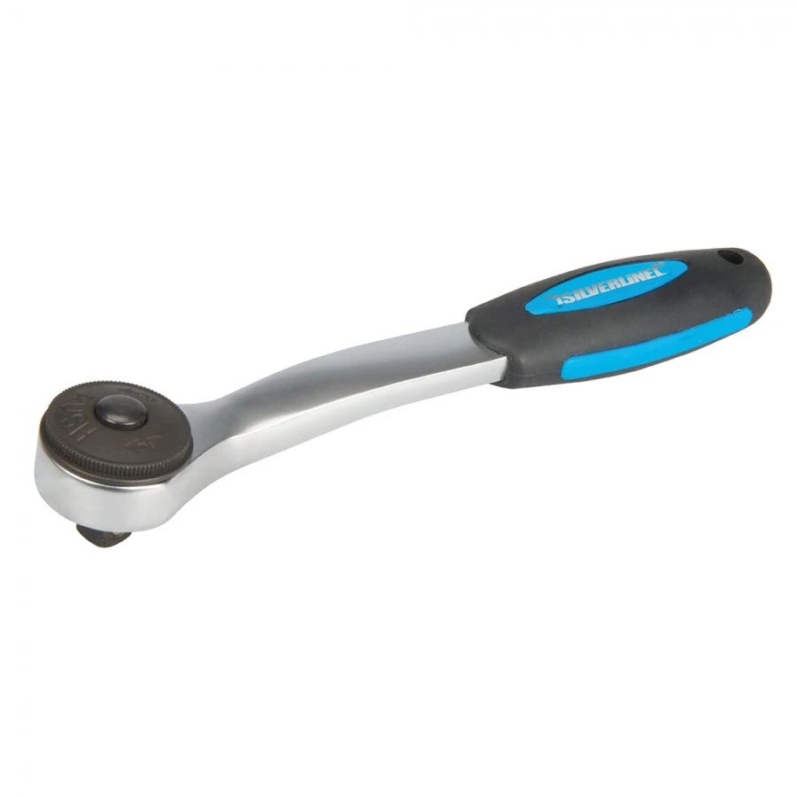 Silverline Heavy Duty Ratchet Handle 3/8" 200mm 3 Silverline Heavy Duty Ratchet Handle 3/8" 200mm