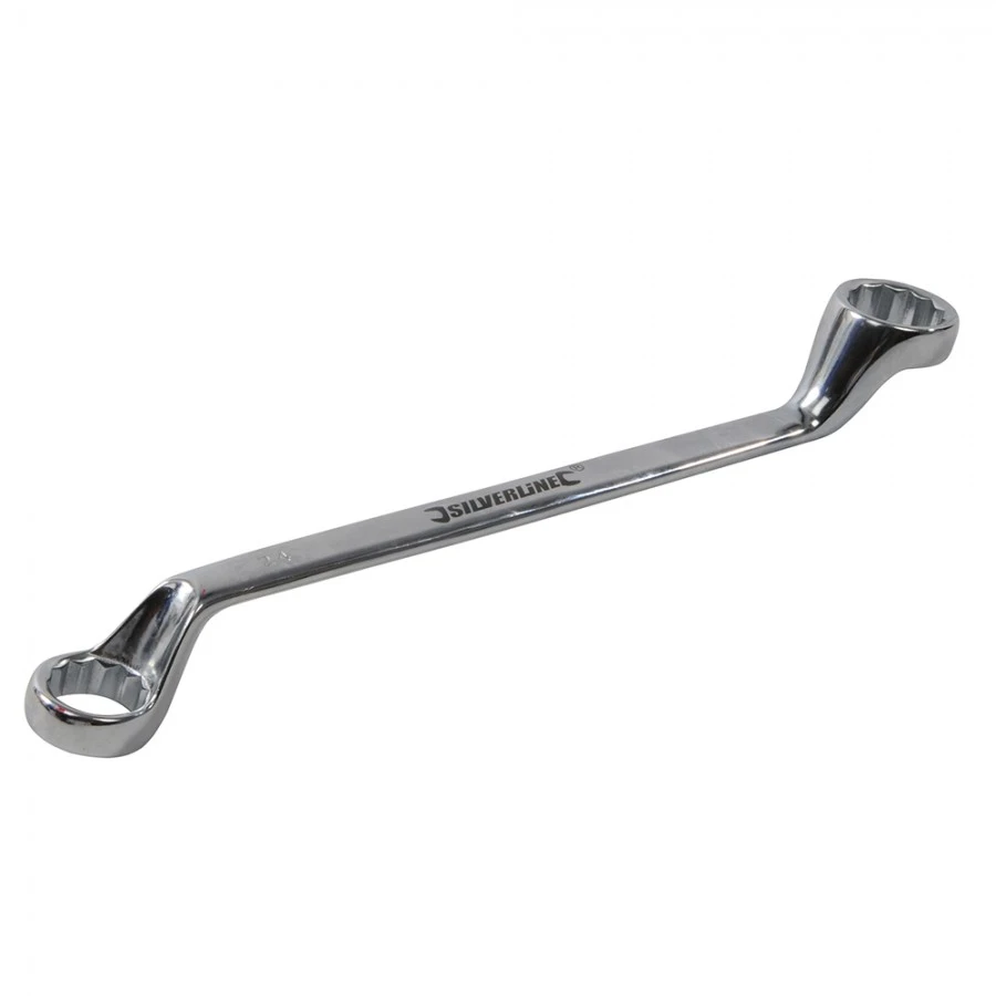 Silverline Deep Offset Ring Spanner 24 X 27mm 3 Silverline Deep Offset Ring Spanner 24 X 27mm