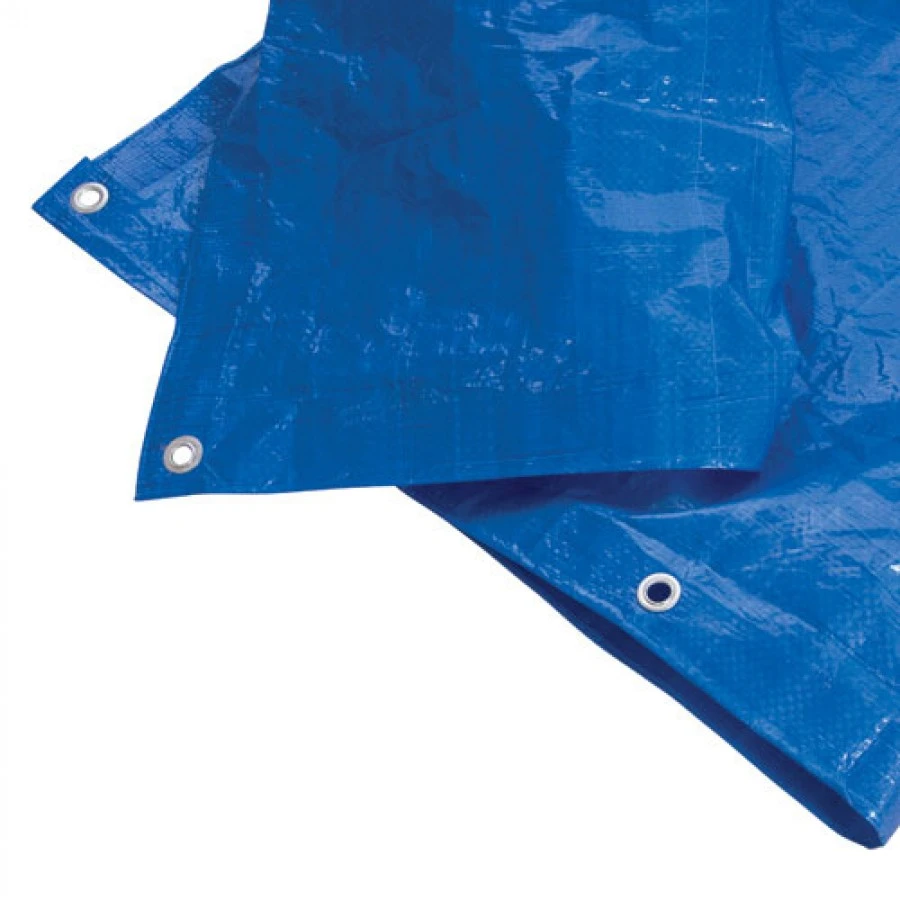 Waterproof Tarpaulin Groundsheet 2.4m X 3m - 244987 3 Waterproof Tarpaulin Groundsheet 2.4m X 3m - 244987
