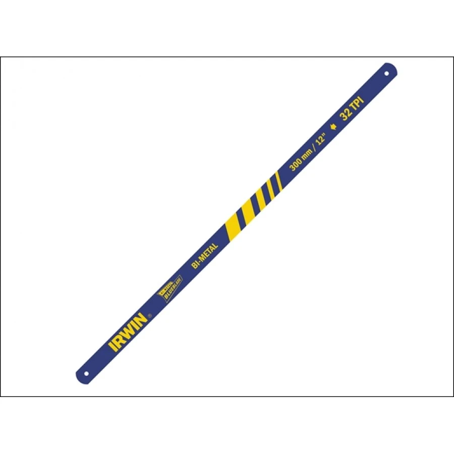 Irwin Bi Metal Hacksaw Blades 300mm 12in X 24t Pack Of 2 2 Irwin Bi Metal Hacksaw Blades 300mm 12in X 24t Pack Of 2