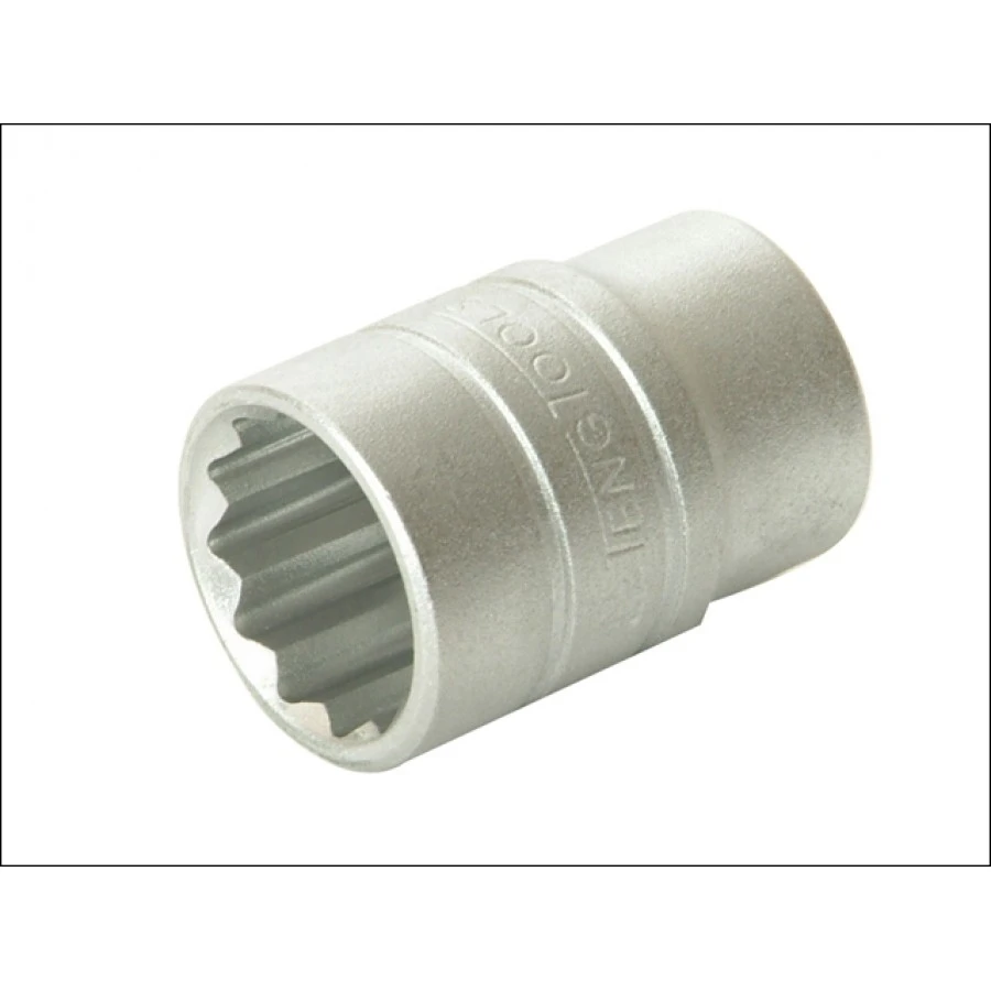 Teng M120124C Regular A/F Bi-Hex Socket 3/4in 1/2in Drive 3 Teng M120124C Regular A/F Bi-Hex Socket 3/4in 1/2in Drive