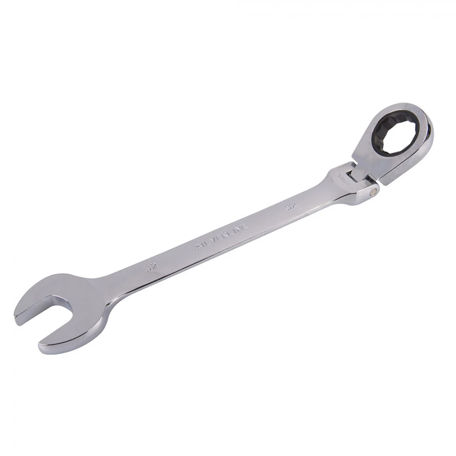 Silverline Flexible Head Ratchet Spanner 32mm 3 Silverline Flexible Head Ratchet Spanner 32mm