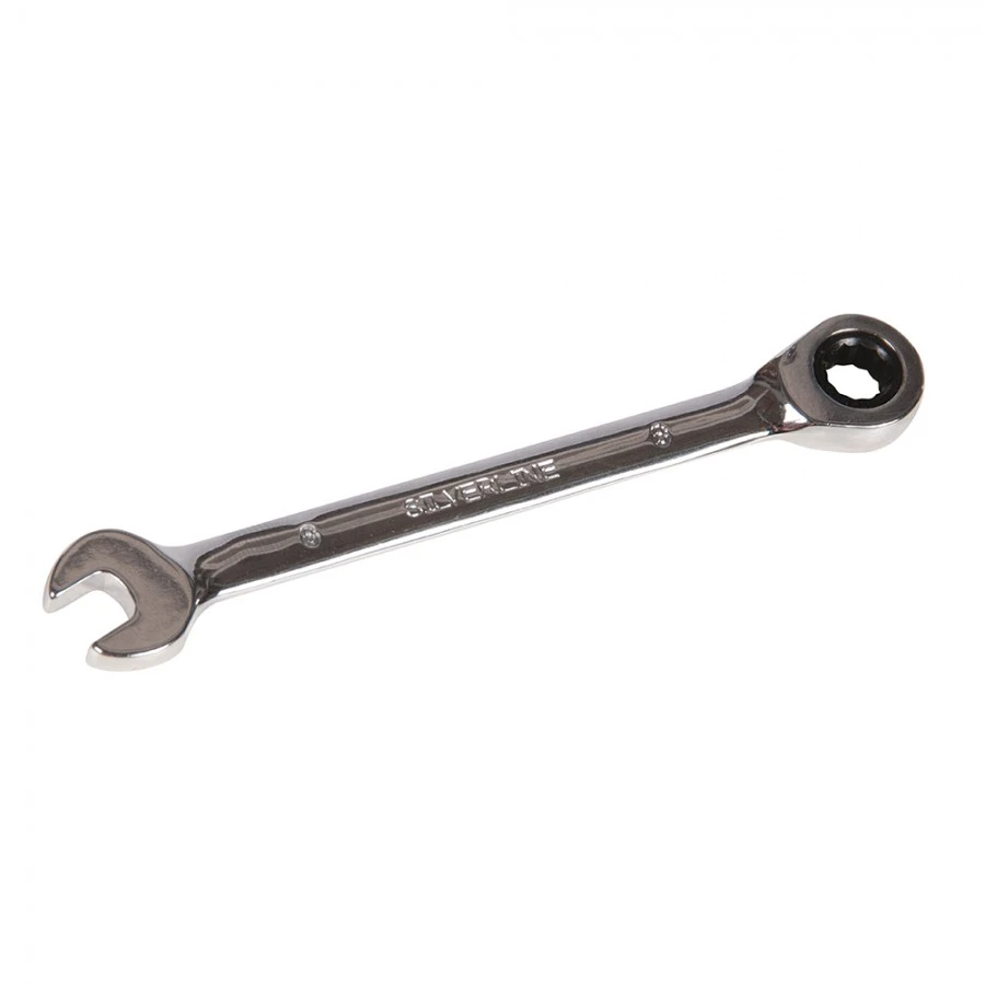 Silverline Fixed Head Ratchet Spanner 8mm 3 Silverline Fixed Head Ratchet Spanner 8mm