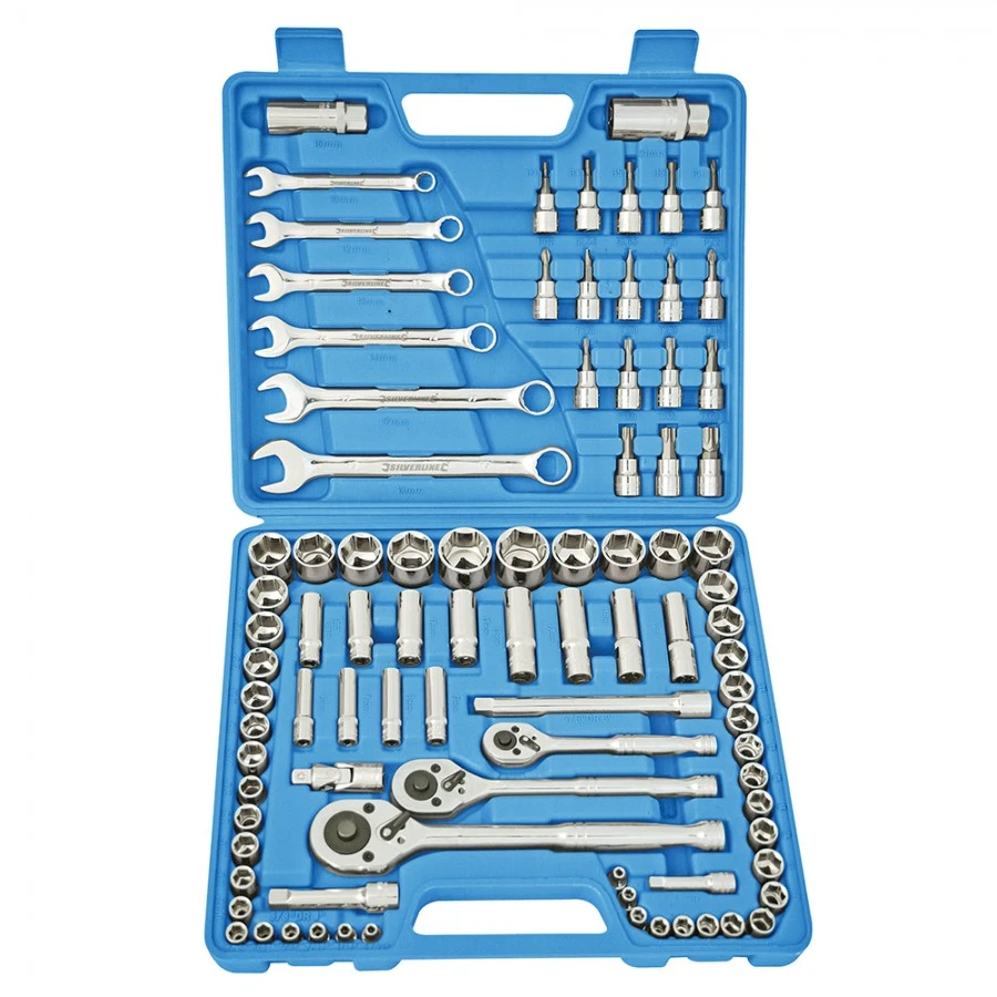 Silverline Mechanics Tool Set 90pce - 868818 3 Silverline Mechanics Tool Set 90pce - 868818