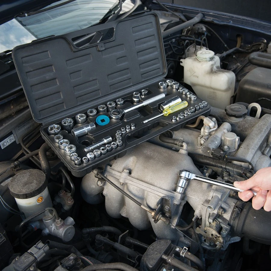 Task 3/8 & 1/2" Socket Set 52pce - 877777 4 Task 3/8 & 1/2" Socket Set 52pce - 877777 - Image 2