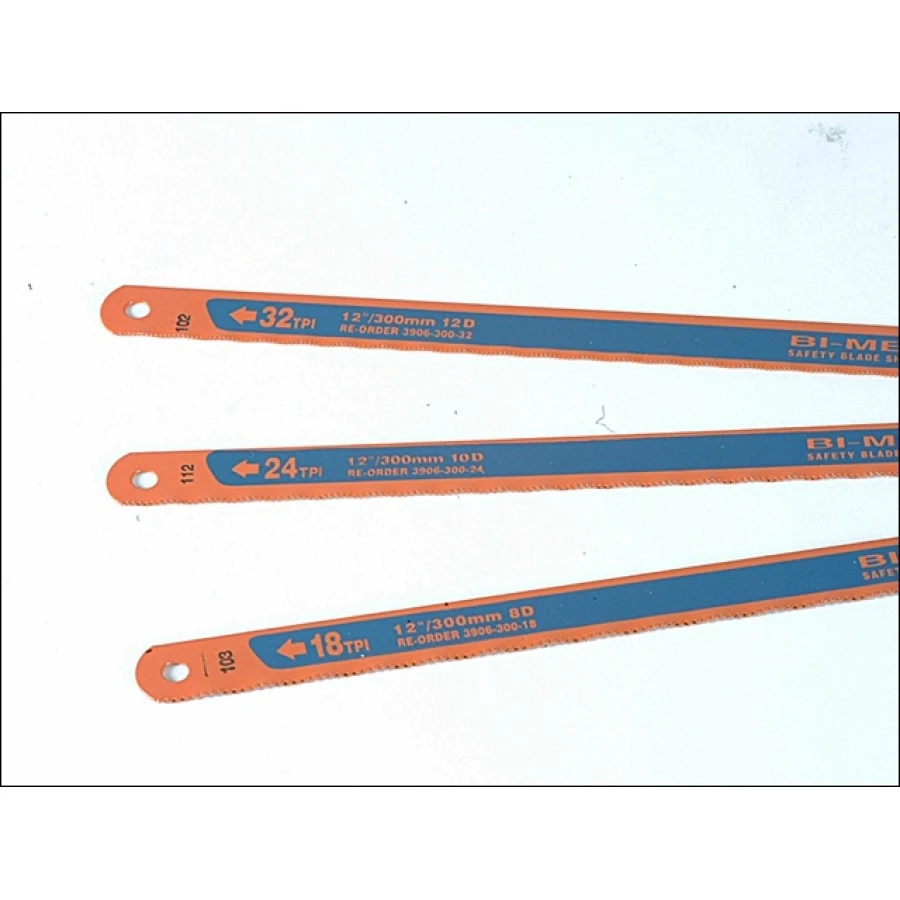 Bahco 3906 Sandflex Hacksaw Blades 12 X 1/2in X 24 Pack 3 3 Bahco 3906 Sandflex Hacksaw Blades 12 X 1/2in X 24 Pack 3
