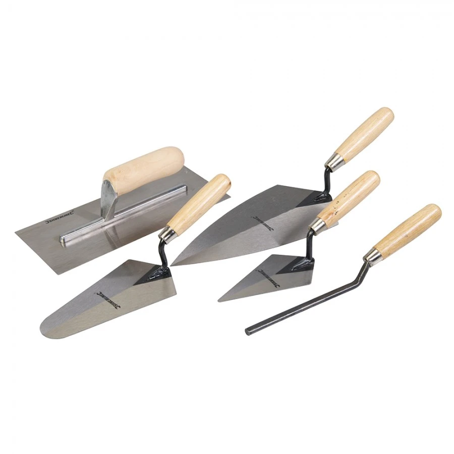 Silverline Tradesmans Trowel Set 5pce 4 Silverline Tradesmans Trowel Set 5pce - Image 2
