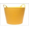 Faithfull Heavy-Duty Polyethylene Flex Tub 28 Litres Yellow 2 Faithfull Heavy-Duty Polyethylene Flex Tub 28 Litres Yellow -Hand Tool Store FAIFLEX28Y 900x900 1