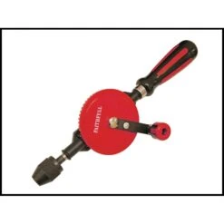 Faithfull Hand Drill Double Pinion 8.5mm Capacity