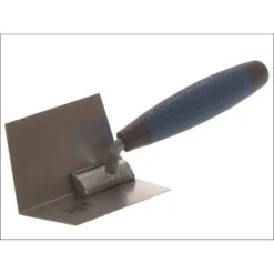 Faithfull Soft-Grip Corner Trowel Stainless Steel 4 X 3 X 3in Internal
