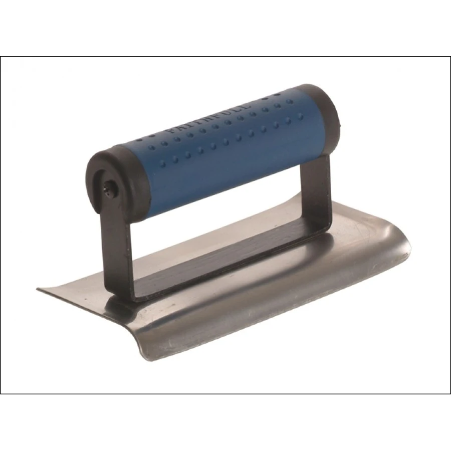 Faithfull Soft-Grip Edging Trowel 6in X 3in 3 Faithfull Soft-Grip Edging Trowel 6in X 3in