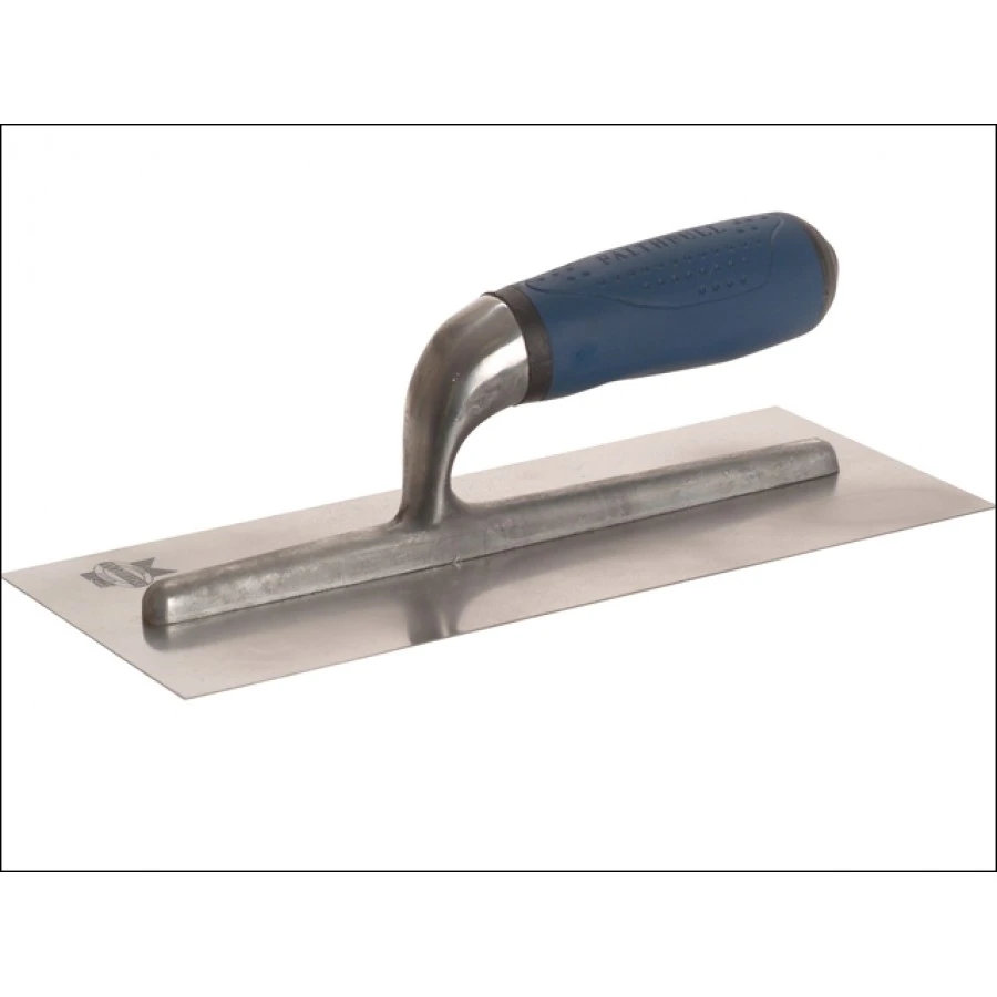 Faithfull Soft-Grip Plasterers Trowel Stainless Steel 11 X 4 3/4in 3 Faithfull Soft-Grip Plasterers Trowel Stainless Steel 11 X 4 3/4in