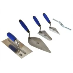 Faithfull Soft-Grip Trowel Set 5Pc