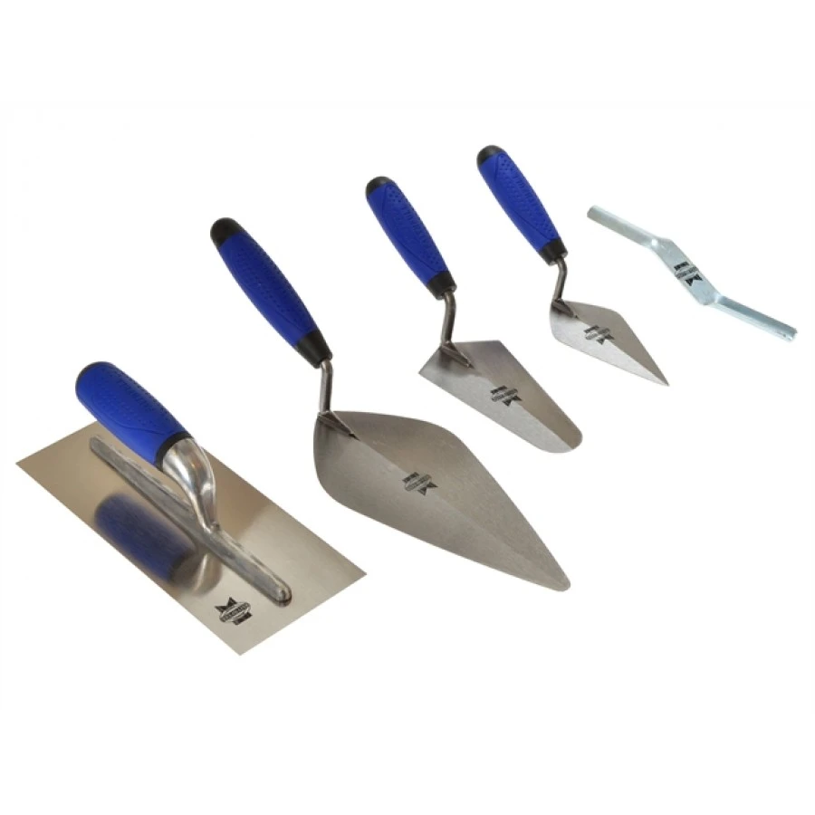 Faithfull Soft-Grip Trowel Set 5Pc 3 Faithfull Soft-Grip Trowel Set 5Pc