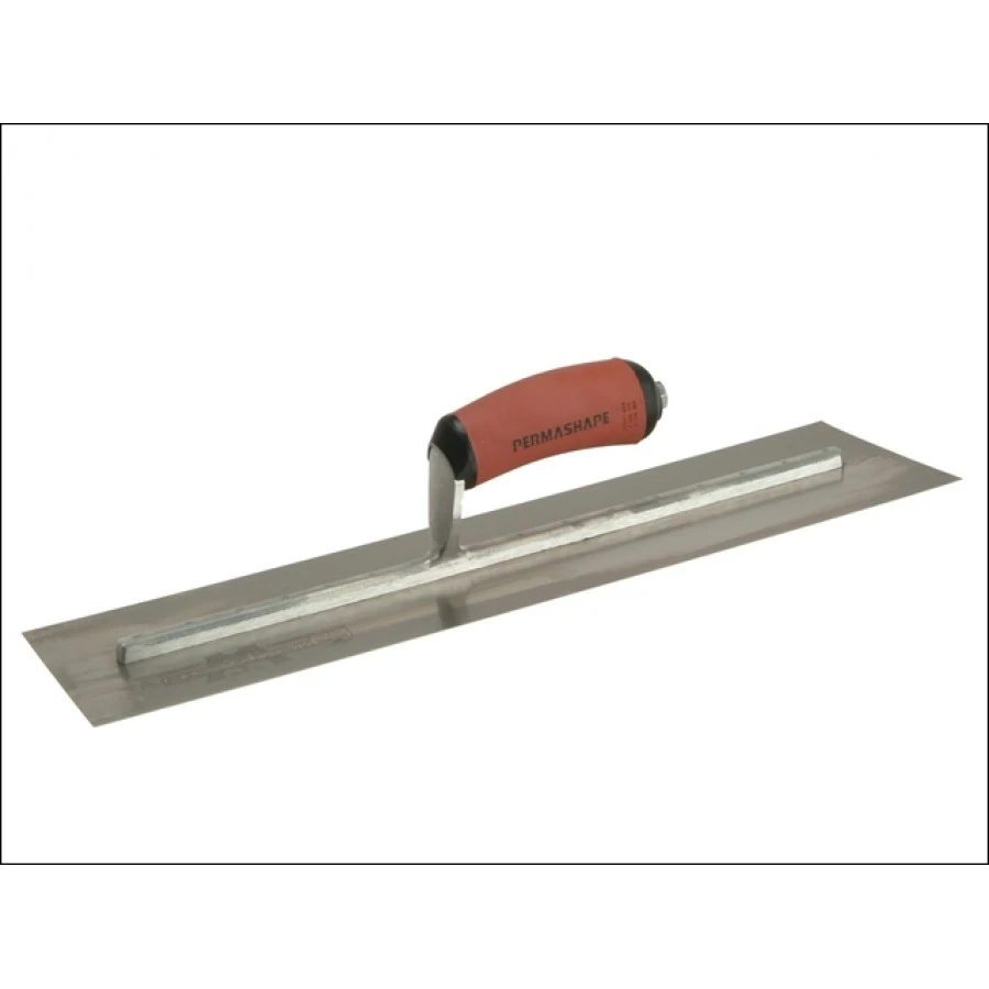 Marshalltown MPB815D Pre Worn Plasterers Trowel 18in 3 Marshalltown MPB815D Pre Worn Plasterers Trowel 18in
